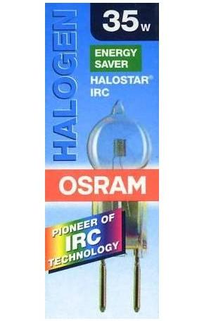 Галогеновая лампа OSRAM Halostar Irc   12 V  35 W, вертикальная спираль, энергосберегающая технология IRC.
